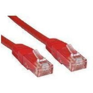 Novatech Red Cat6 Network Cable - 2m