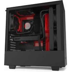 NZXT H510 Compact ATX Mid Tower - Tempered Glass Black/Red