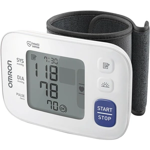 OMRON RS4 HEM-6181-E Wrist Blood Pressure Monitor, White