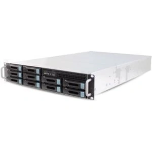 Pci Case 2U storage server chassis with 8x3.5 hot swap, with 650W single 80+ PSU
