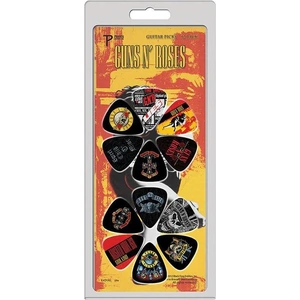 PERRIS Guns n Roses Guitar Pick Variety Pack - Set of 12, Patterned