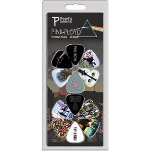 PERRIS Pink Floyd Guitar Pick Variety Pack - Set of 12, Patterned