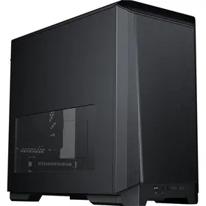 PHANTEKS Eclipse P200 AIR Mini-ITX Mini Tower PC Case - Black, Black