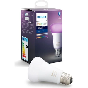 PHILIPS HUE Hue White & Colour Ambiance Bluetooth LED Bulb - E27, White