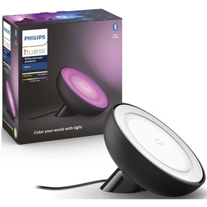 PHILIPS Hue White & Colour Ambiance Bloom 2.0 Smart Table Lamp - Black, Black