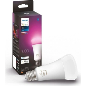 PHILIPS HUE White & Colour Ambiance Bluetooth LED Bulb - E27, 1600 Lumens, White
