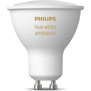 PHILIPS HUE White Ambiance Bluetooth LED Bulb - GU10, White