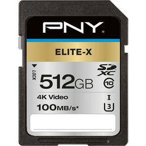 PNY Elite-X Class 10 SDXC Memory Card - 512 GB