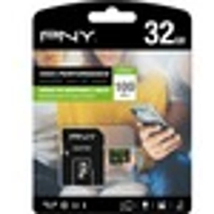 View product details for the PNY High Performance 32 GB microSDHC - Class 10/UHS-I (U1) - 100 MB/s Read - 20 MB/s Write