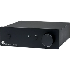 Pro-Ject Project AD Box S2 Phono A/D converter for line & Phono with USB and analogue output Black