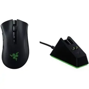 Razer DeathAdder V2 Pro Mouse with Charging Dock (Wireless/Black/20000dpi/8 Buttons) - RZ01-03350400-R3G1
