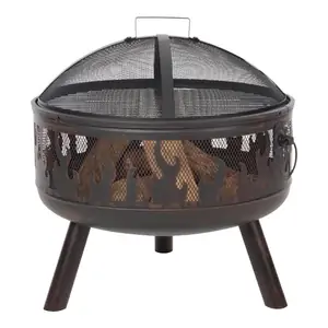 RedFire Firepit with Grill and Mesh