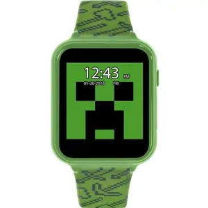 REFLEX ACTIVE REFLEX Minecraft Interactive Smart Watch for Kids - Green, Green,Black