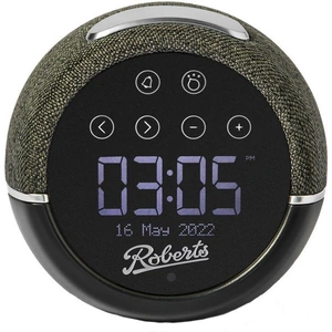 ROBERTS Zen Plus DAB Bluetooth Clock Radio - Black, Black