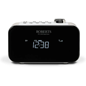 Roberts Ortus 2 DAB/DAB+/FM Alarm Clock Radio in White