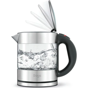 SAGE Compact Pure BKE395UK Jug Kettle - Stainless Steel & Glass, Stainless Steel