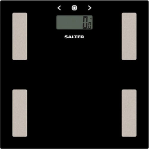 SALTER Glass Analyser 9150 BK3R Bathroom Scales - Black