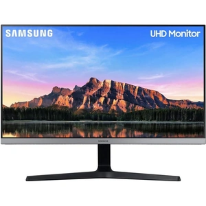 SAMSUNG LU28R550UQUXEN 4K Ultra HD 28" LED Monitor - Dark Grey, Silver/Grey