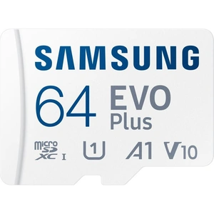 SAMSUNG EVO Plus Class 10 microSDXC Memory Card - 64 GB