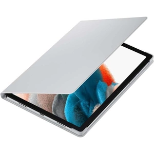 Official Samsung Galaxy Tab A8 Book Cover - Silver