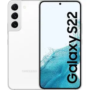 Samsung Galaxy S22 5G 128GB - White - Unlocked - Dual-SIM