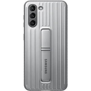 Samsung Galaxy S21 Protective Standing Cover - Light Grey