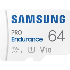 Samsung MB-MJ64K. Capacity: 64 GB Flash card type: MicroSDXC Flash memory class: Class 10 Internal memory type: UHS-I Read speed: 100 MB/s Write speed: 30 MB/s UHS Speed Class: Class 1 (U1) Video Speed Class: V10. Product colour: White