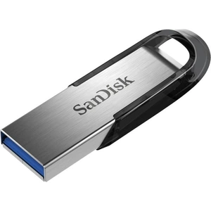 SANDISK Ultra Flair USB 3.0 Memory Stick - 64 GB, Silver & Black, Silver/Grey