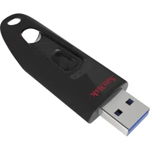 SanDisk Ultra 64GB USB 3.0 Flash Stick Pen Memory Drive - Black