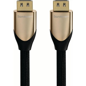 SANDSTROM Gold Series S1HDM315 Premium High Speed HDMI Cable with Ethernet - 1 m
