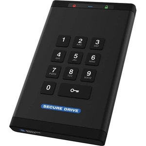 Secure Data SecureData Secure Drive KP 4TB Encrypted Portable Hard Drive
