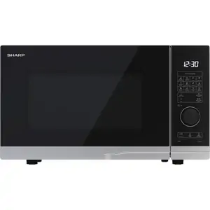 SHARP Premium Series YC-PG254AU-S Microwave with Grill - Stainless Steel, Stainless Steel