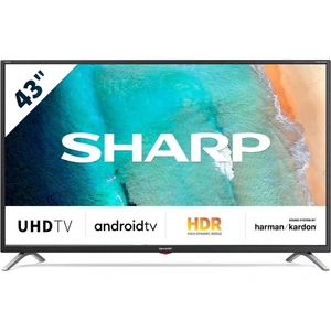 Sharp 43BL3KF 43 Ultra HD 4K HDR Smart Android TV with Freeview Play