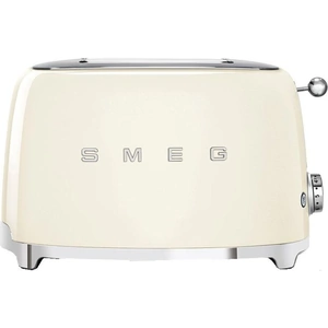 SMEG 50's Retro TSF01CRUK 2-Slice Toaster - Cream, Green