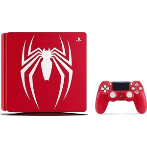 Sony PlayStation 4 Slim 1000GB Red Limited edition Spider-Man + Marvel's Spider-Man