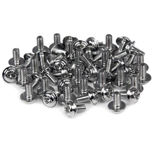 StarTech.com PC Mounting Computer Screws M3 x 1/4in Long Standoff - 50 Pack