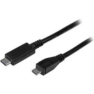 StarTech.com USB-C to Micro-B Cable - M/M - 1m (3ft) - USB 2.0 1 m USB C Micro-USB B USB 2.0 Male/Male Black
