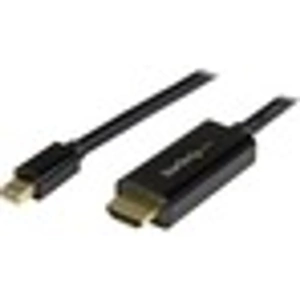 StarTech.com Mini DisplayPort to HDMI converter cable - 6 ft (2m) - 4K - Black