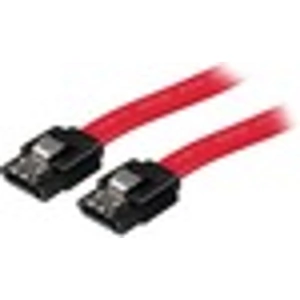 StarTech.com 6in Latching SATA Cable - SATA - SATA - 6 - Red
