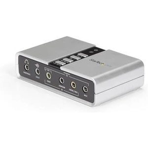 StarTech.com 7.1 USB Audio Adapter External Sound Card with SPDIF Digital Audio 7.1 channels 16 bit USB