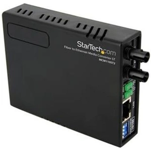 StarTech.com 10/100 Multi Mode Fiber Copper Fast Ethernet Media Converter ST 2 km