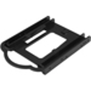 View product details for the StarTech.com 2.5in SSD/HDD Mounting Bracket for 3.5-in. Drive Bay - Tool-less Installation - 1 x Total Bay - 1 x 2.5 Bay - Serial ATA, IDE, PCI Express, SAS - Plast