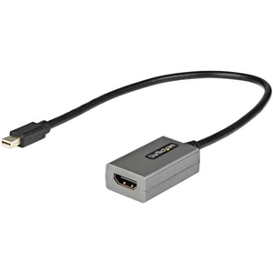 StarTech.com Mini DisplayPort to HDMI Adapter - mDP to HDMI Adapter Dongle - 1080p - Mini DisplayPort 1.2 to HDMI Monitor/Display - Mini DP to HDMI Video Converter - 12" Long Attached Cable - Upgraded Version of MDP2HDMI