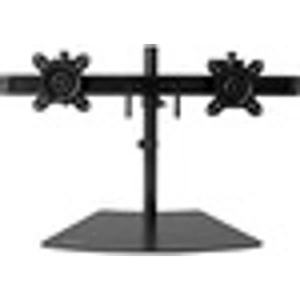 StarTech.com Dual Monitor Stand - Monitor Mount for Two Displays - Up to 61 cm (24) Screen Support - 8.16 kg Load Capacity - Plastic, Steel - Black