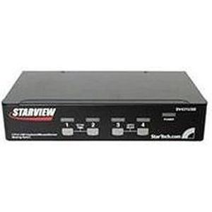 StarTech.com StarView SV431USB - KVM switch - USB - 4 ports - 1 local