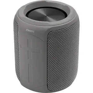 STREETZ CM765 Portable Bluetooth Speaker - Grey, Silver/Grey