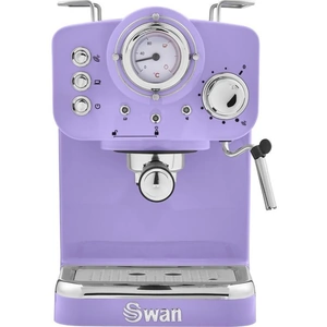 SWAN Retro Pump Espresso SK22110PURN Coffee Machine - Purple, Purple