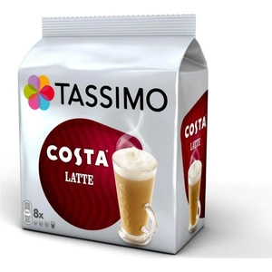 View product details for the TASSIMO Costa Latte T Discs - Pack of 8