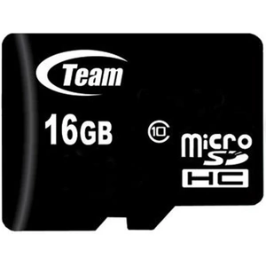 View product details for the Team Group microSDHC 16GB memory card Class 10