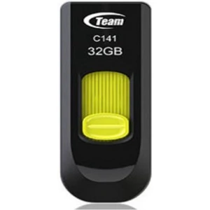 View product details for the Team Group C141 USB flash drive 32 GB USB Type-A 2.0 Black Yellow